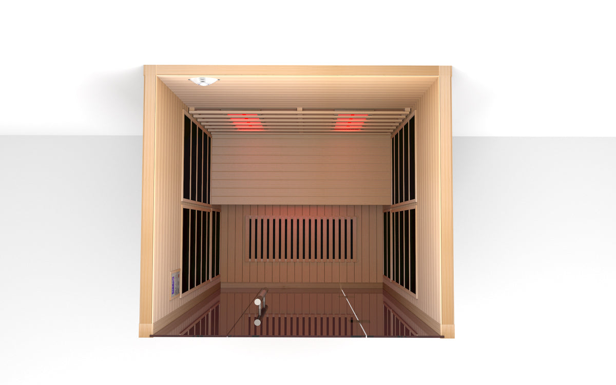 Lumin Infrared Sauna Two by Orivon Wellness